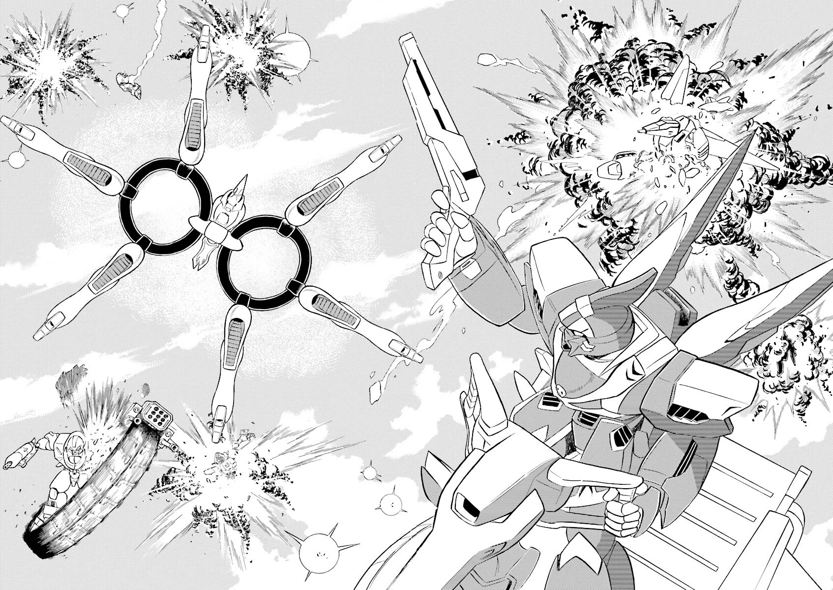Kidou Senshi Crossbone Gundam Ghost Chapter 19 page 38 - Chapter 19: Jaburo's Thunderclap