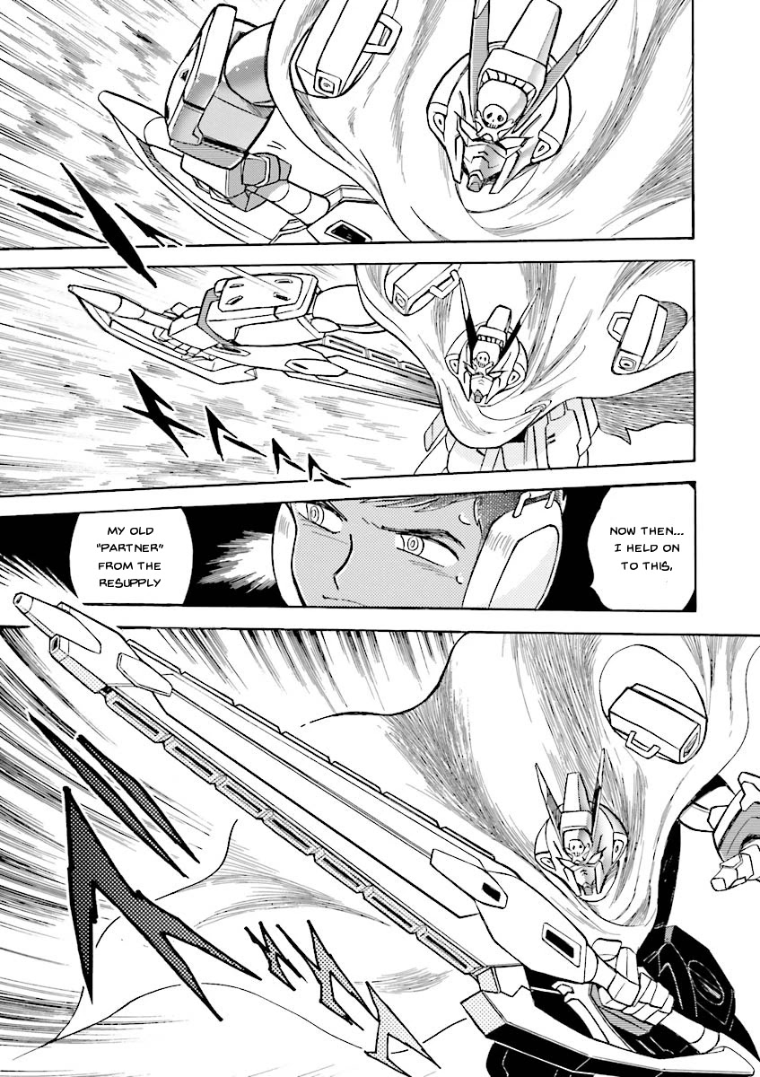 Kidou Senshi Crossbone Gundam Ghost Chapter 19 page 40 - Chapter 19: Jaburo's Thunderclap