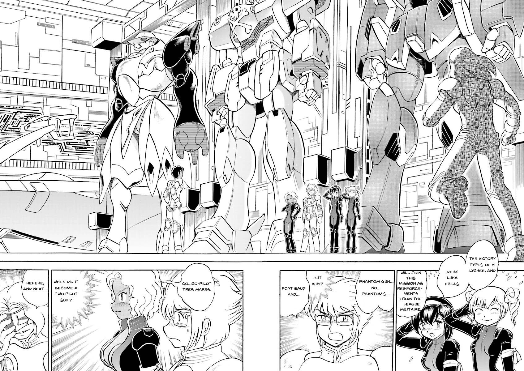 Kidou Senshi Crossbone Gundam Ghost Chapter 19 page 6 - Chapter 19: Jaburo's Thunderclap