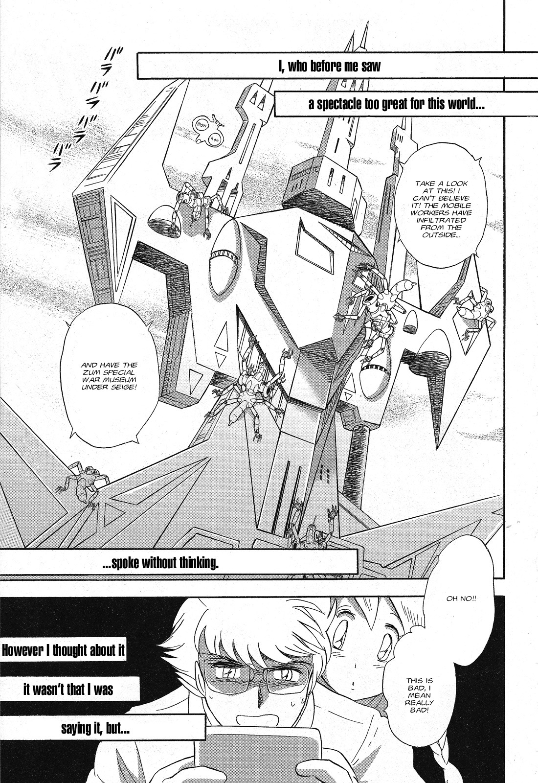 Kidou Senshi Crossbone Gundam Ghost Chapter 2 page 1 - Chapter 2: Flight