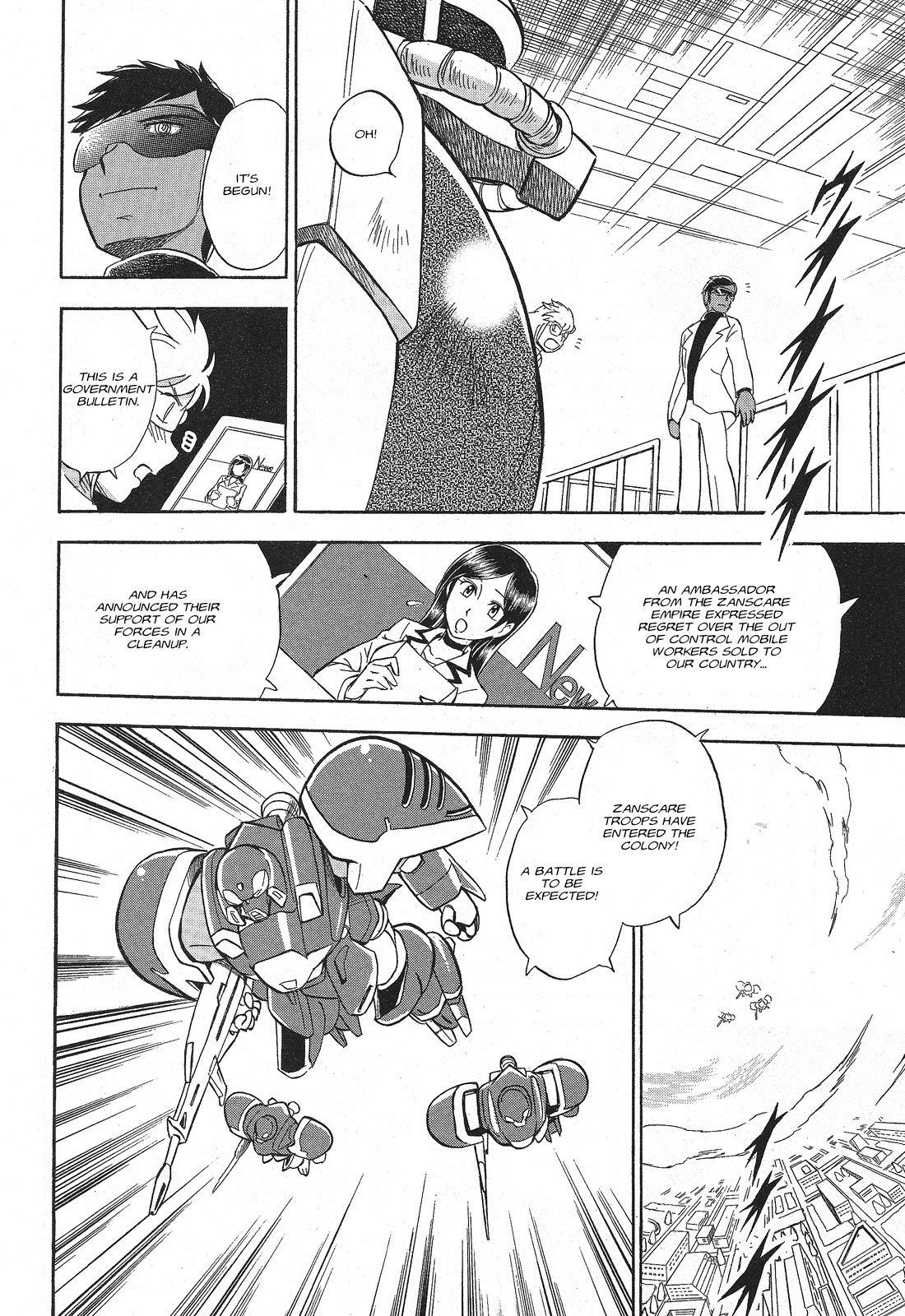 Kidou Senshi Crossbone Gundam Ghost Chapter 2 page 20 - Chapter 2: Flight