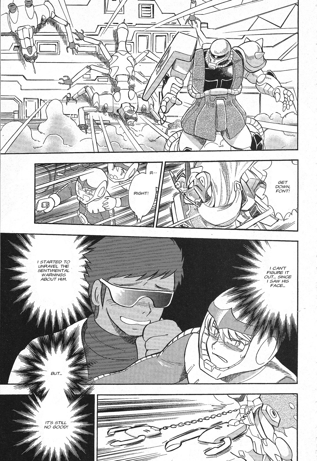 Kidou Senshi Crossbone Gundam Ghost Chapter 2 page 32 - Chapter 2: Flight