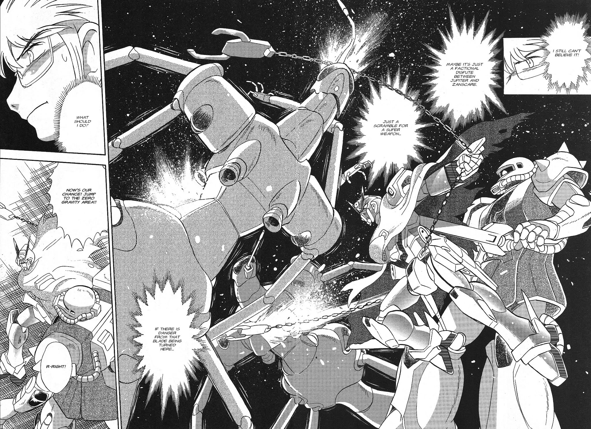 Kidou Senshi Crossbone Gundam Ghost Chapter 2 page 33 - Chapter 2: Flight