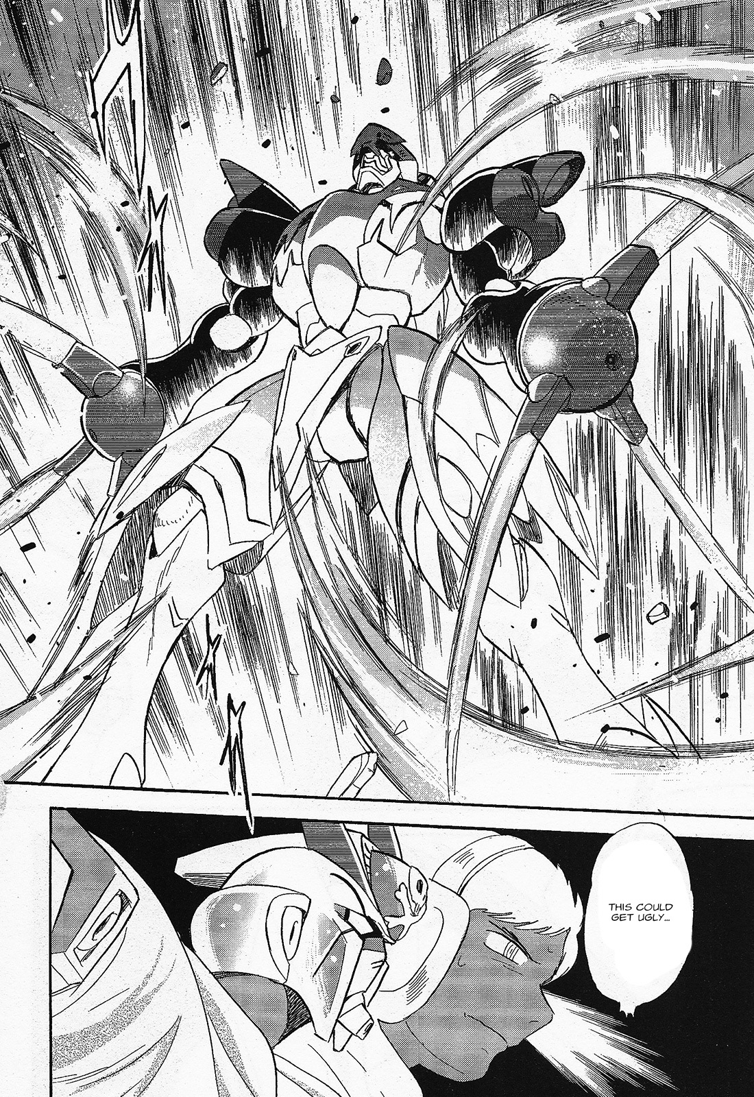 Kidou Senshi Crossbone Gundam Ghost Chapter 2 page 37 - Chapter 2: Flight