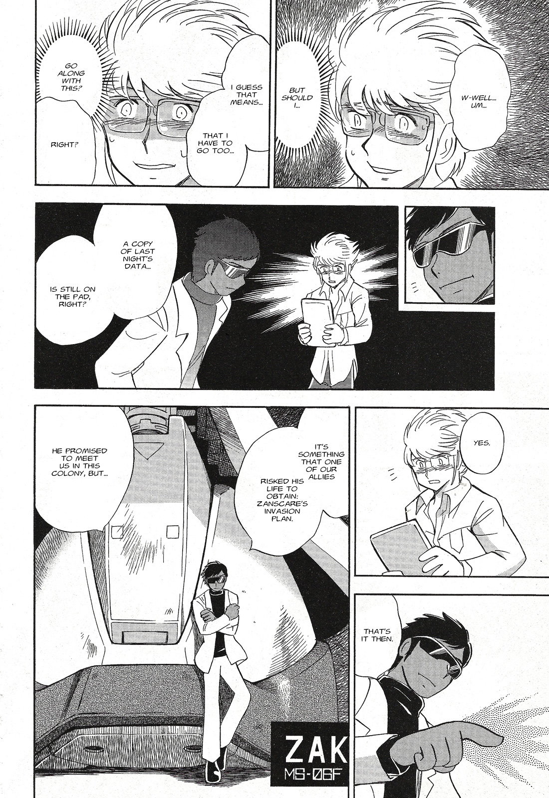 Kidou Senshi Crossbone Gundam Ghost Chapter 2 page 6 - Chapter 2: Flight