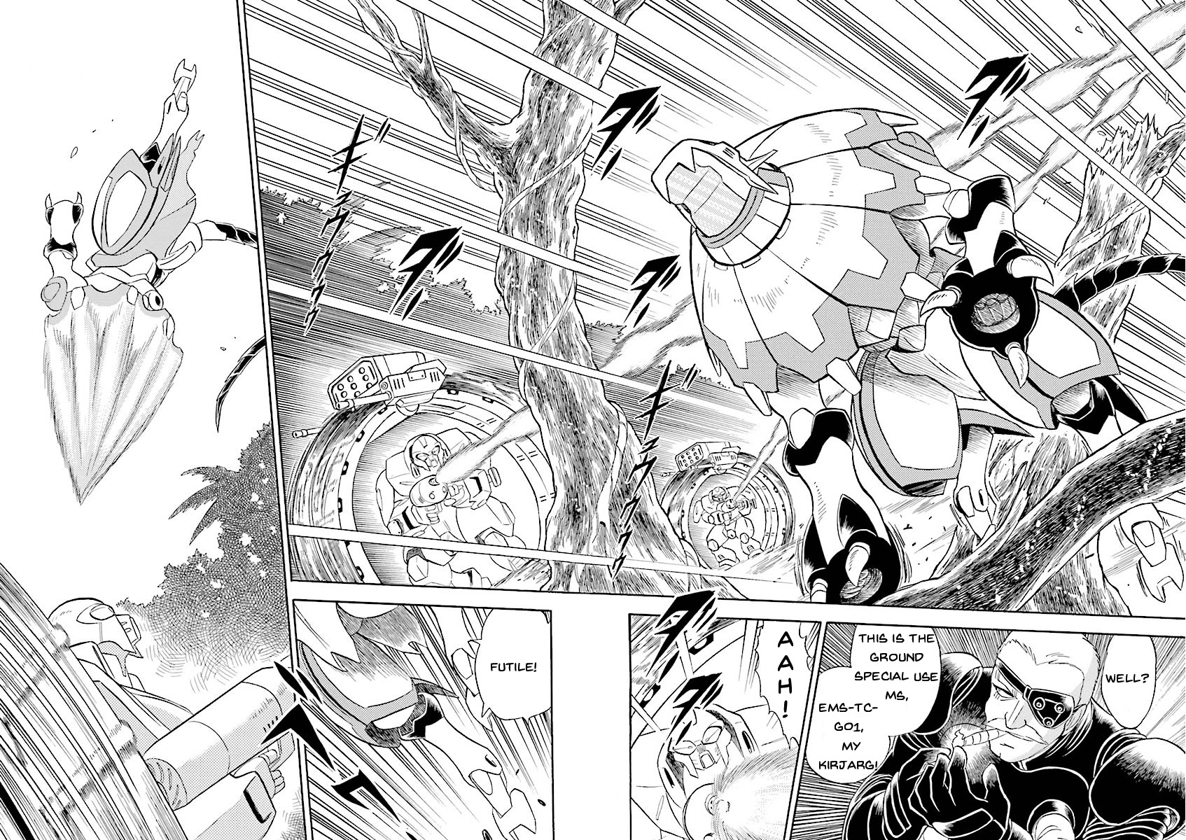 Kidou Senshi Crossbone Gundam Ghost Chapter 20 page 15 - Chapter 20: Beast In The Jungle