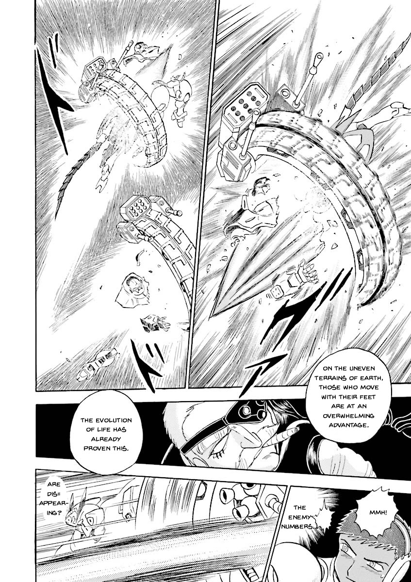 Kidou Senshi Crossbone Gundam Ghost Chapter 20 page 16 - Chapter 20: Beast In The Jungle