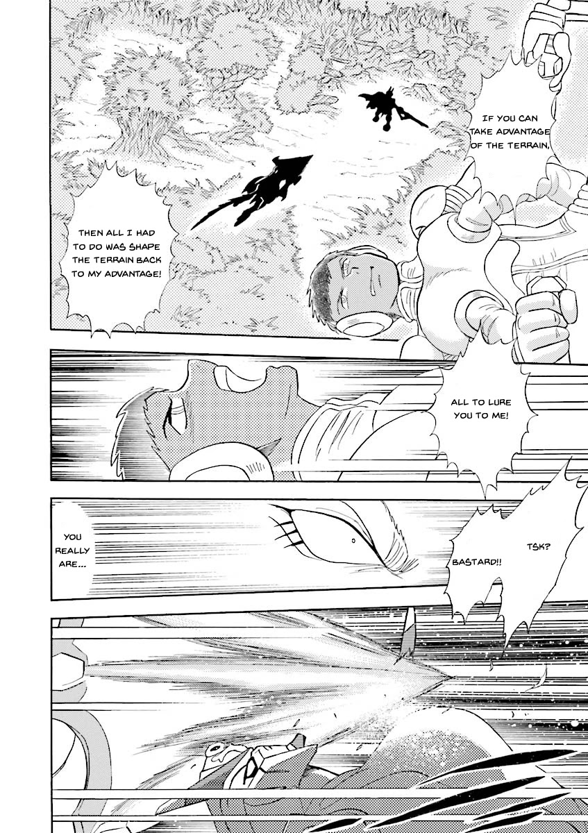 Kidou Senshi Crossbone Gundam Ghost Chapter 20 page 38 - Chapter 20: Beast In The Jungle