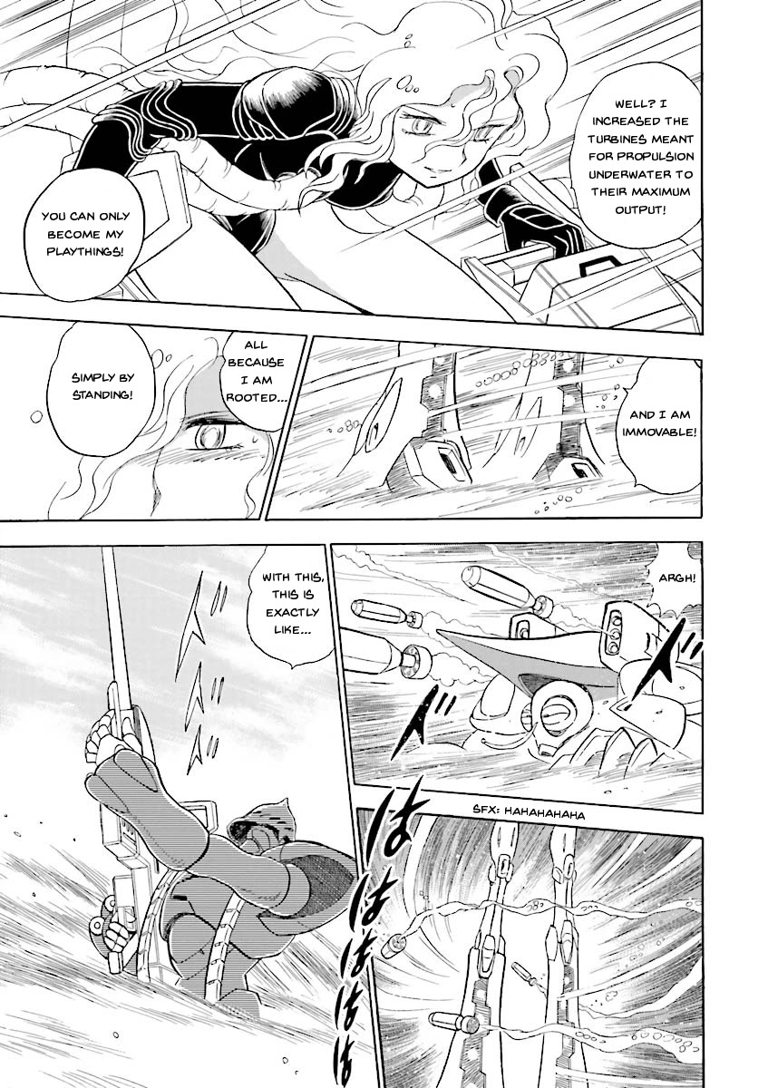 Kidou Senshi Crossbone Gundam Ghost Chapter 21 page 12 - Chapter 21: The Mermaid With Legs