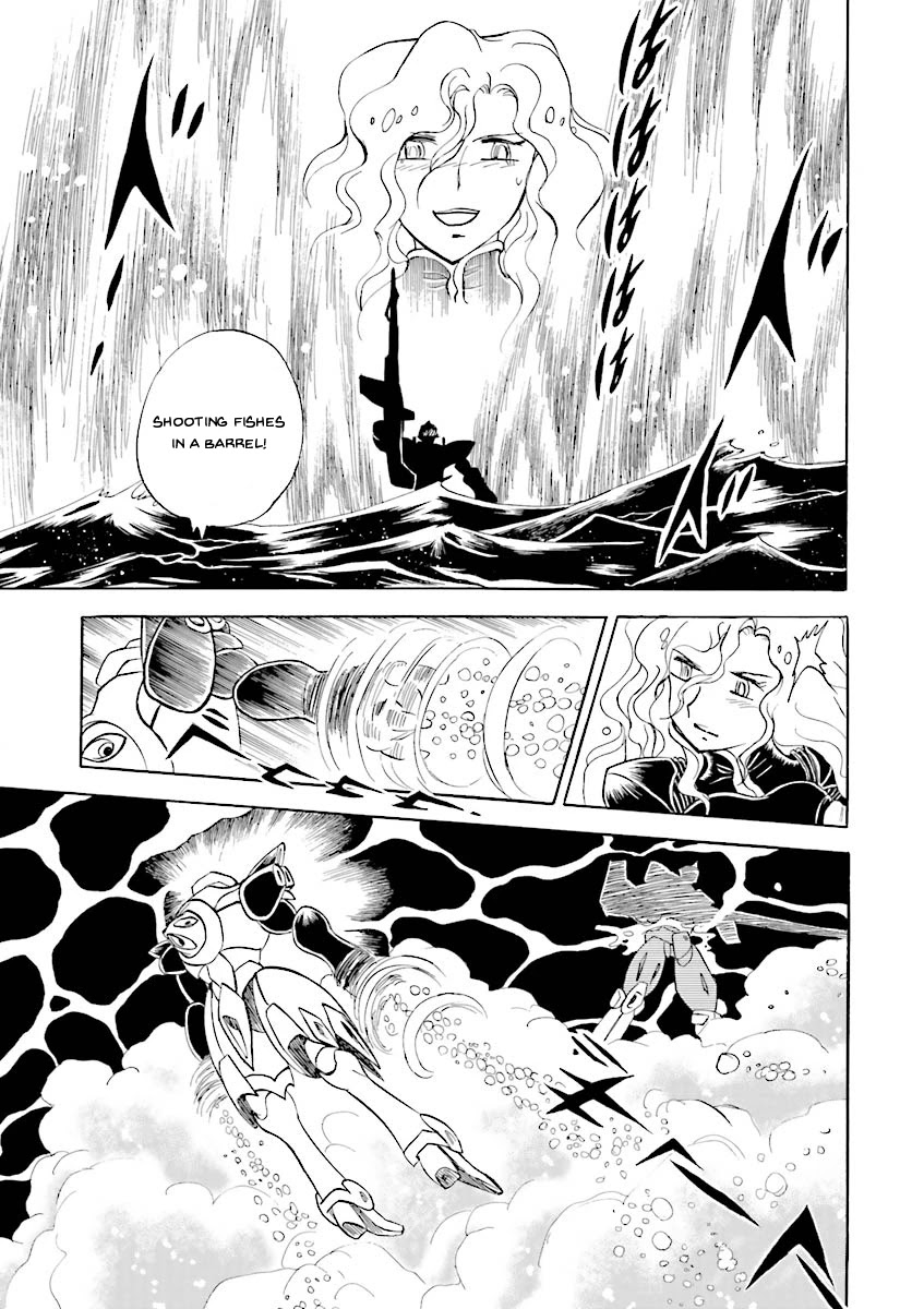 Kidou Senshi Crossbone Gundam Ghost Chapter 21 page 14 - Chapter 21: The Mermaid With Legs