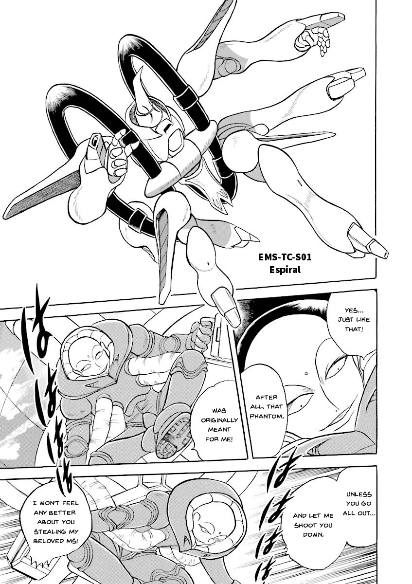 Kidou Senshi Crossbone Gundam Ghost Chapter 21 page 22 - Chapter 21: The Mermaid With Legs