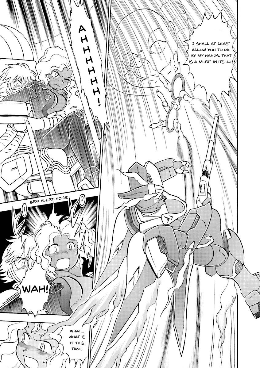 Kidou Senshi Crossbone Gundam Ghost Chapter 22 page 12 - Chapter 22: The Spinning Pursuer