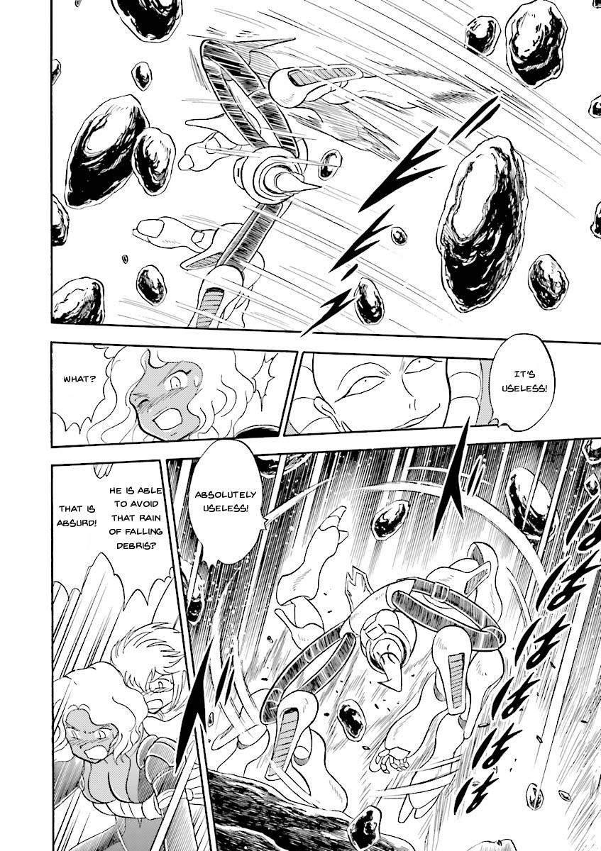 Kidou Senshi Crossbone Gundam Ghost Chapter 22 page 16 - Chapter 22: The Spinning Pursuer