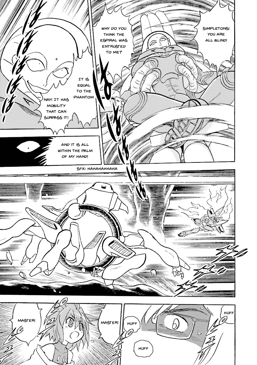 Kidou Senshi Crossbone Gundam Ghost Chapter 22 page 17 - Chapter 22: The Spinning Pursuer