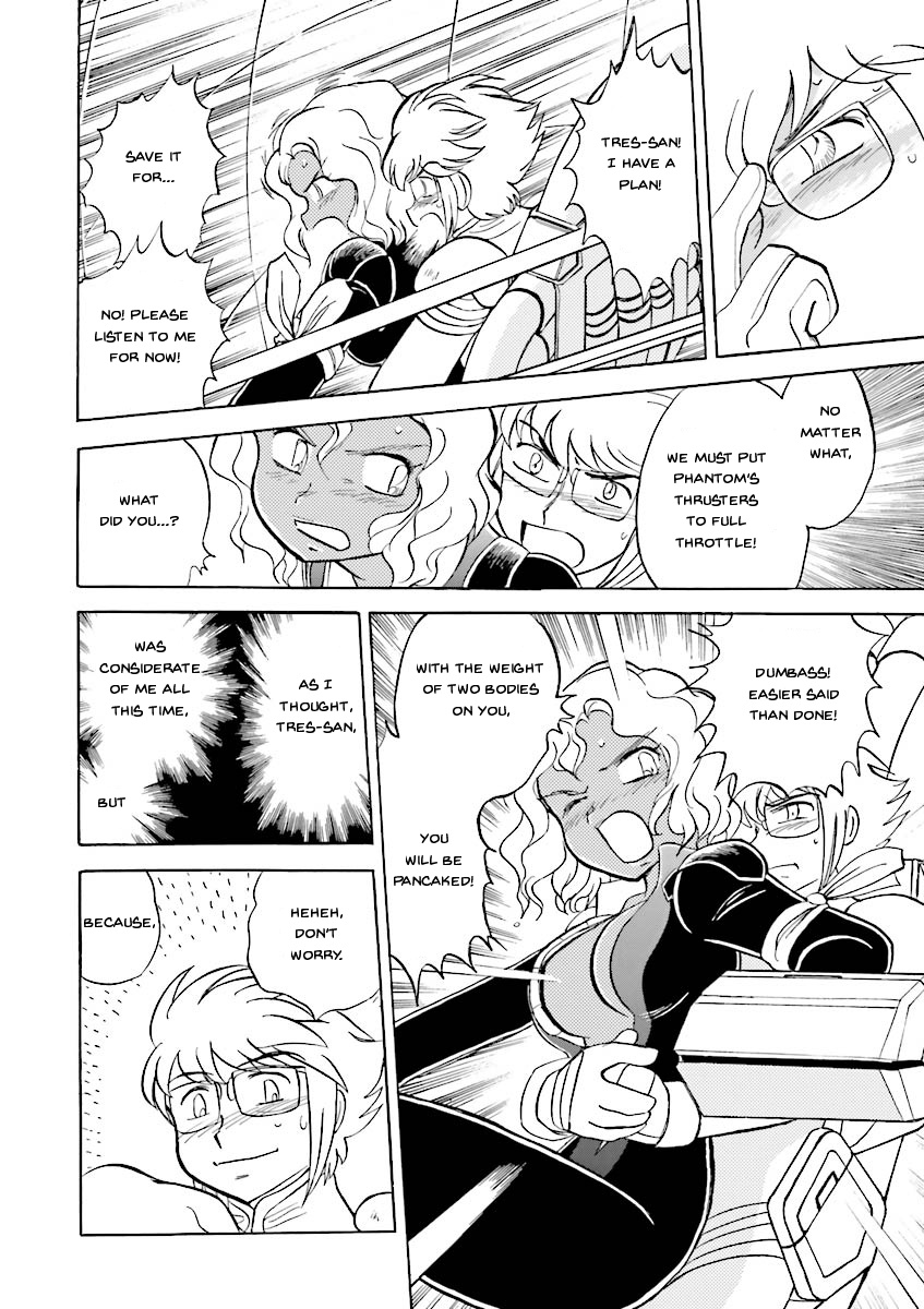Kidou Senshi Crossbone Gundam Ghost Chapter 22 page 22 - Chapter 22: The Spinning Pursuer