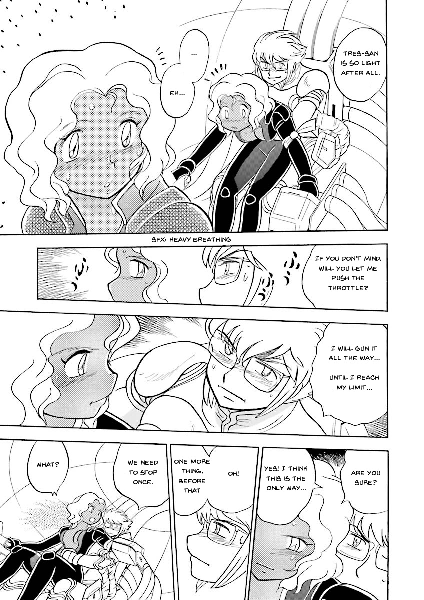 Kidou Senshi Crossbone Gundam Ghost Chapter 22 page 23 - Chapter 22: The Spinning Pursuer