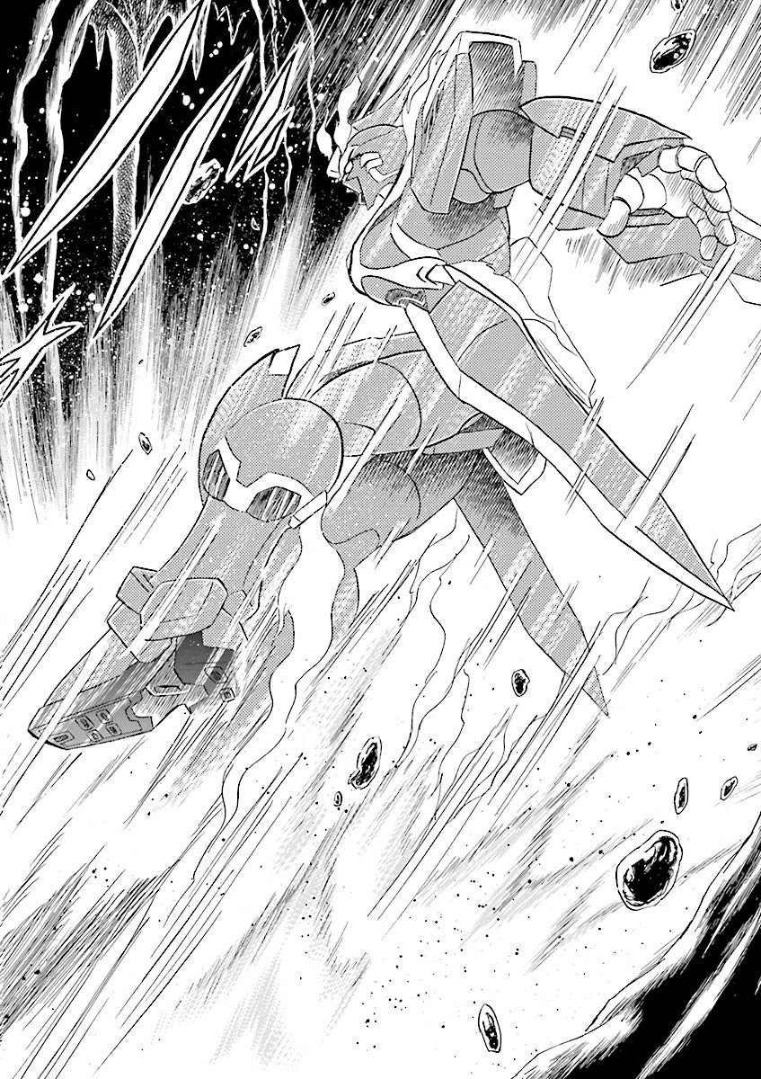 Kidou Senshi Crossbone Gundam Ghost Chapter 22 page 32 - Chapter 22: The Spinning Pursuer