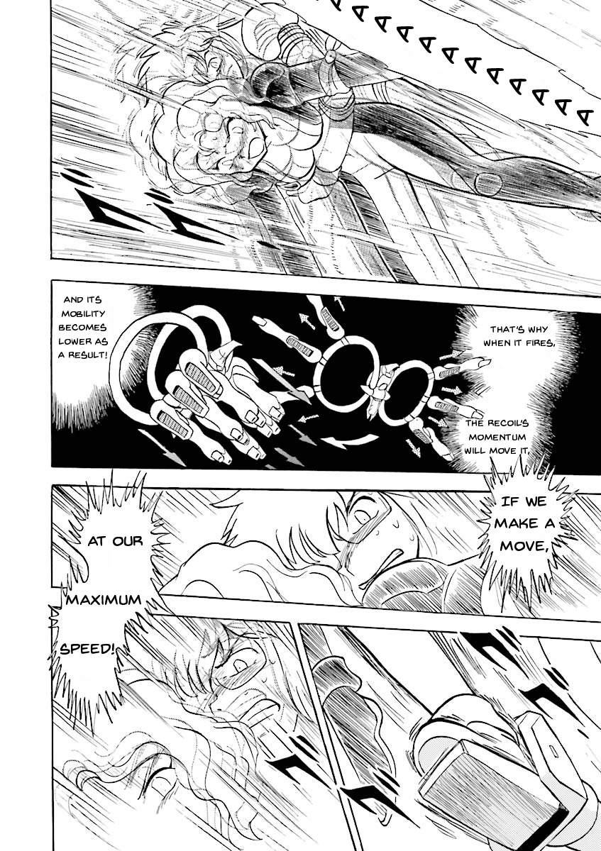 Kidou Senshi Crossbone Gundam Ghost Chapter 22 page 34 - Chapter 22: The Spinning Pursuer