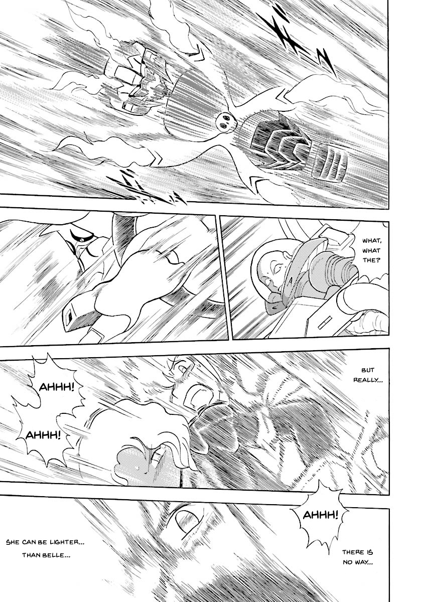 Kidou Senshi Crossbone Gundam Ghost Chapter 22 page 35 - Chapter 22: The Spinning Pursuer