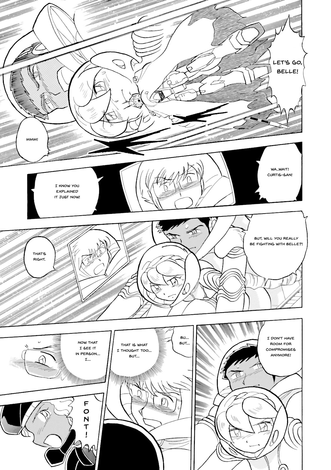Kidou Senshi Crossbone Gundam Ghost Chapter 24 page 14 - Chapter 24: Struggle