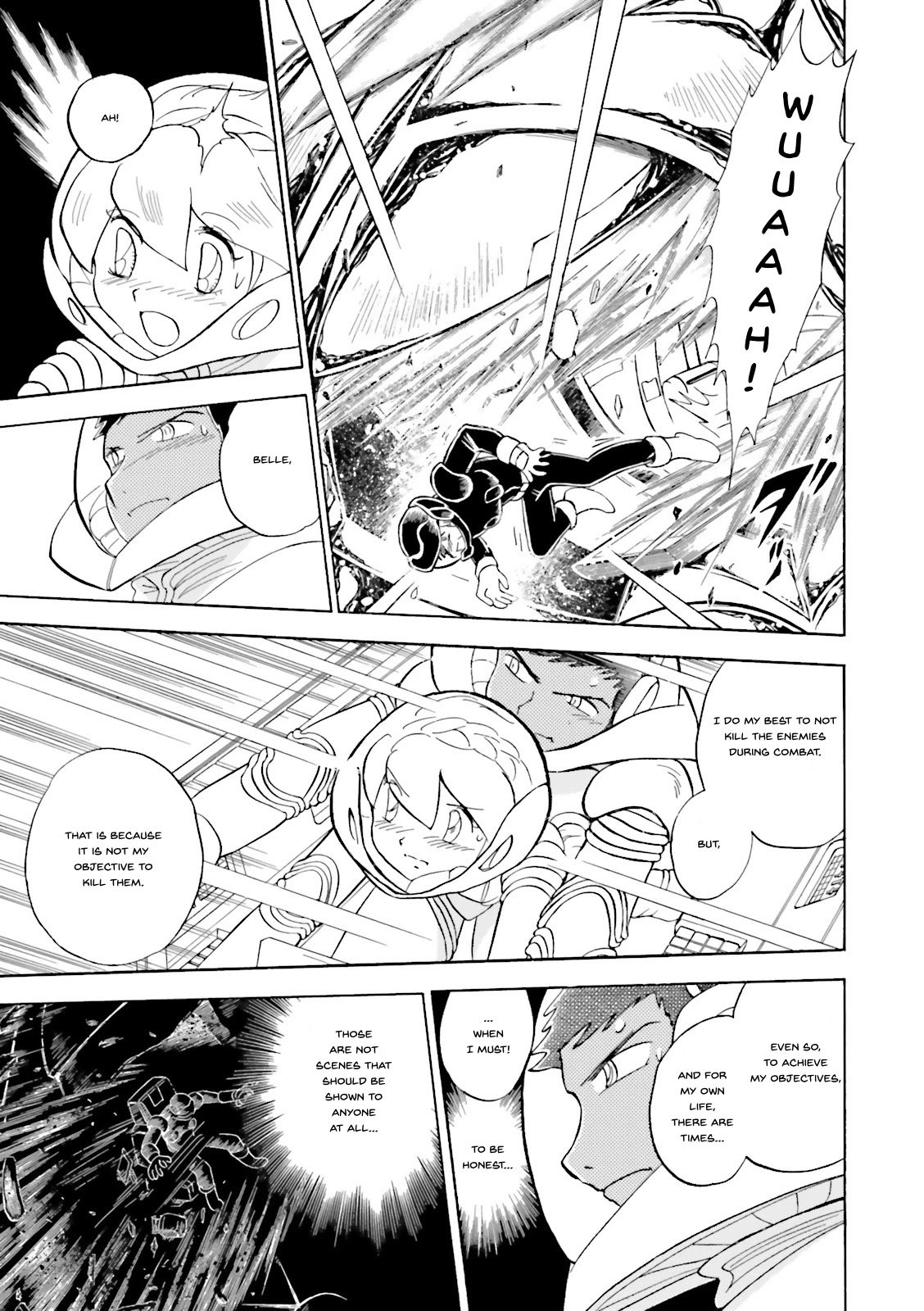 Kidou Senshi Crossbone Gundam Ghost Chapter 24 page 22 - Chapter 24: Struggle