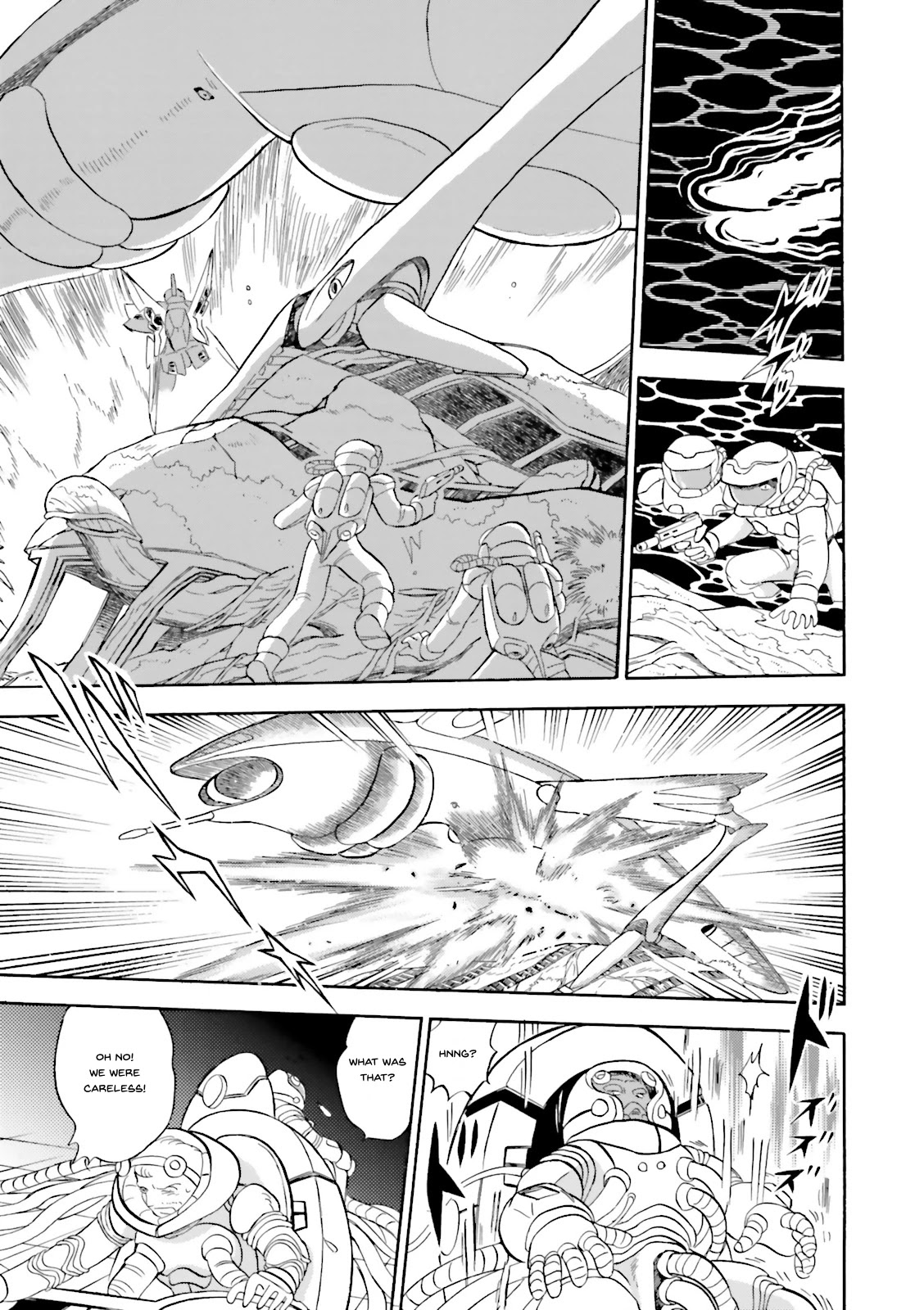 Kidou Senshi Crossbone Gundam Ghost Chapter 24 page 32 - Chapter 24: Struggle