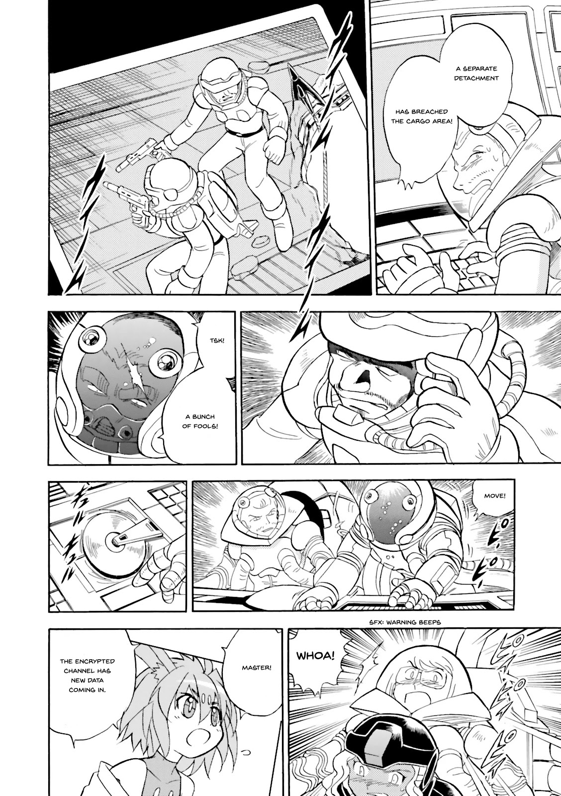 Kidou Senshi Crossbone Gundam Ghost Chapter 24 page 33 - Chapter 24: Struggle