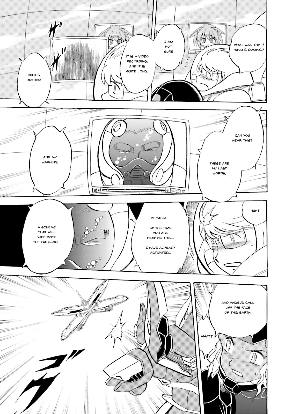Kidou Senshi Crossbone Gundam Ghost Chapter 24 page 34 - Chapter 24: Struggle