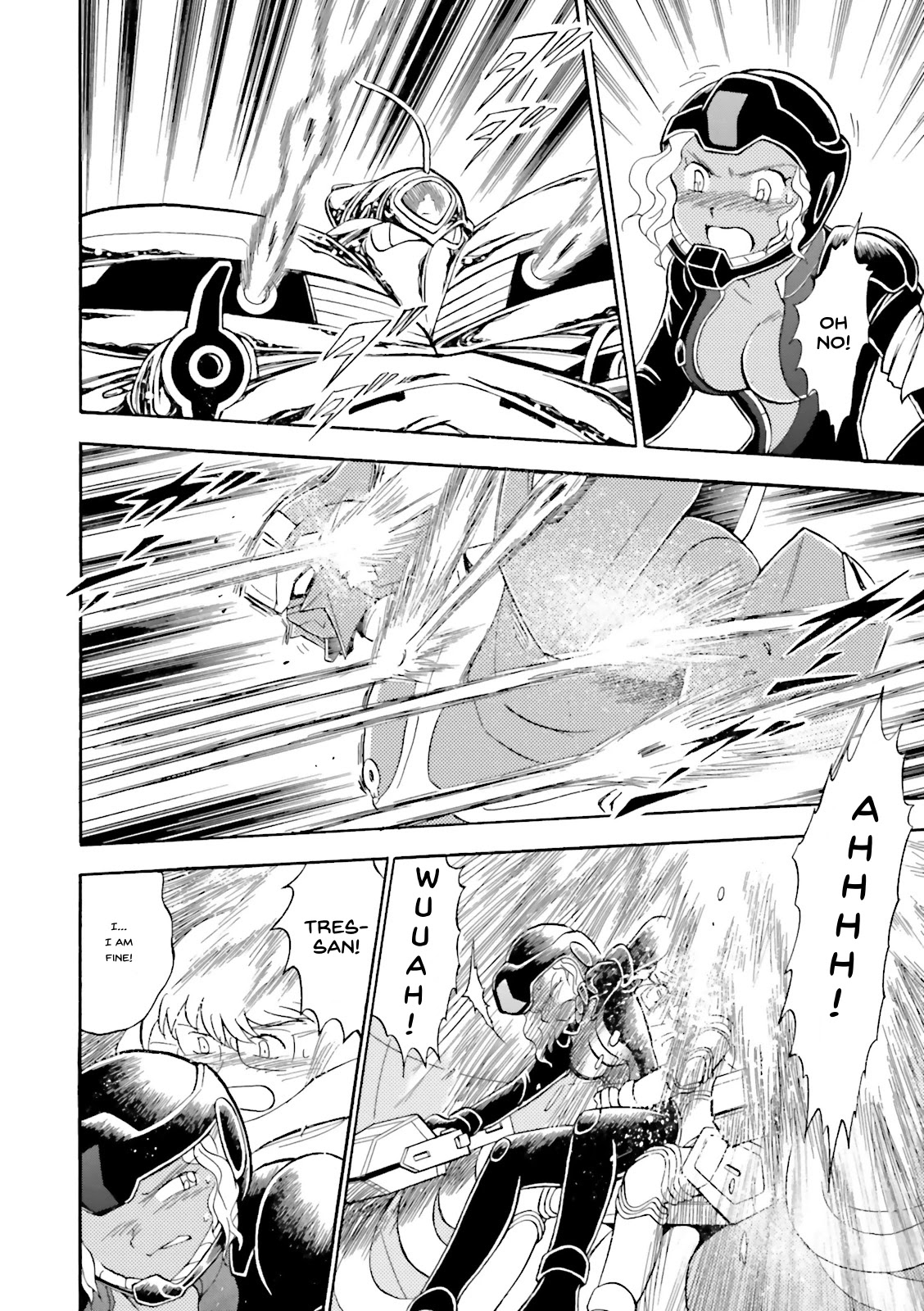 Kidou Senshi Crossbone Gundam Ghost Chapter 24 page 35 - Chapter 24: Struggle