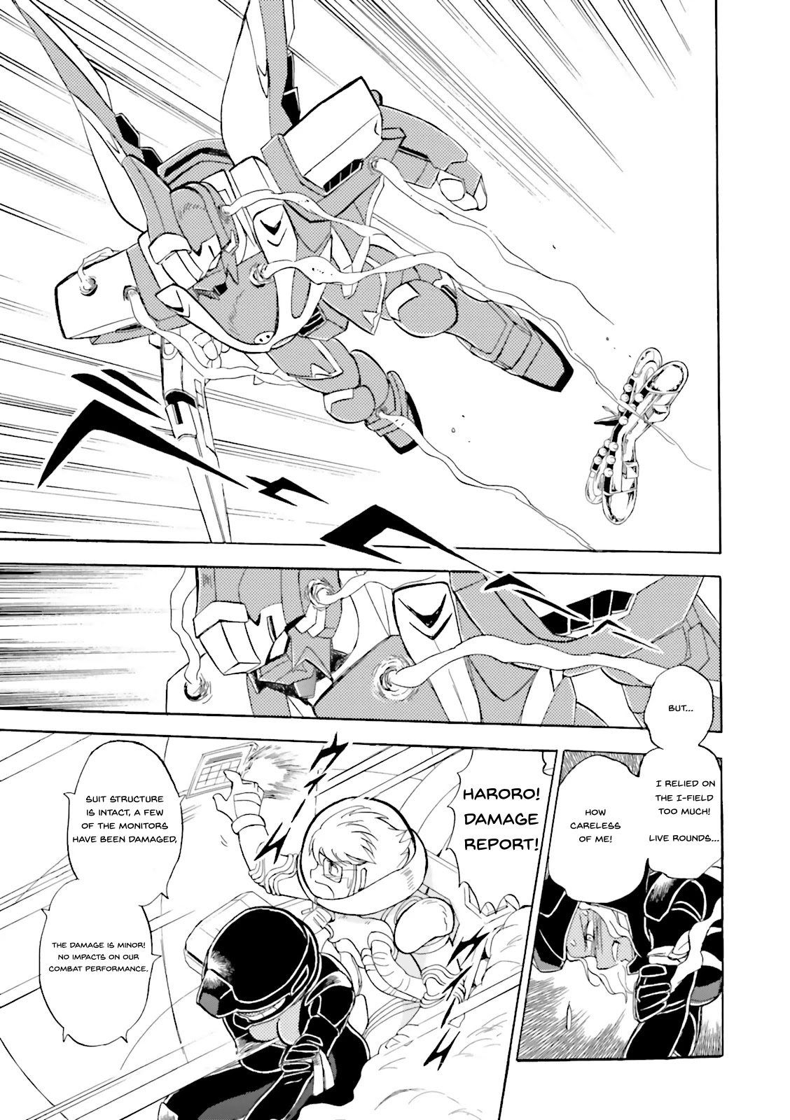 Kidou Senshi Crossbone Gundam Ghost Chapter 24 page 36 - Chapter 24: Struggle