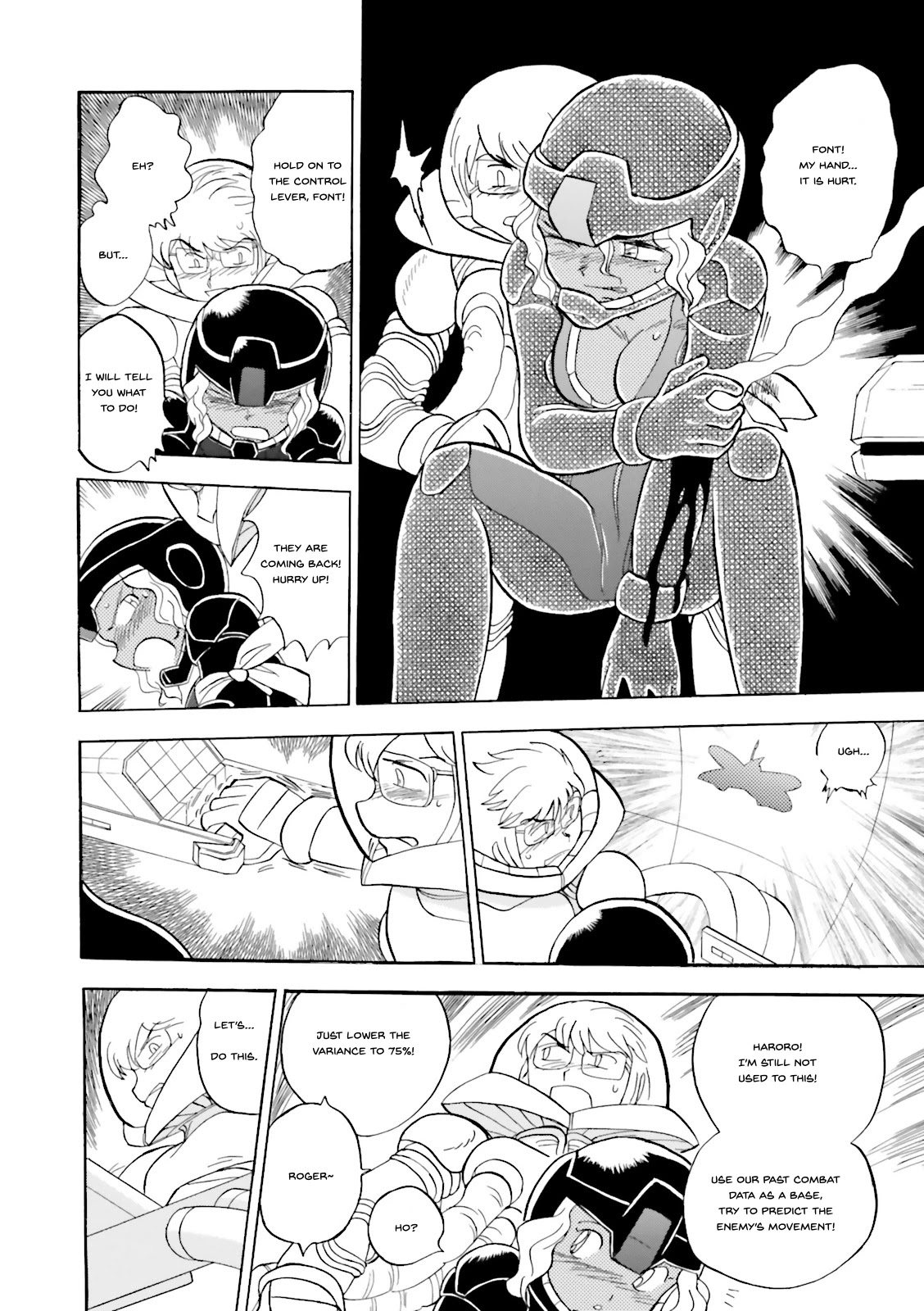 Kidou Senshi Crossbone Gundam Ghost Chapter 24 page 37 - Chapter 24: Struggle