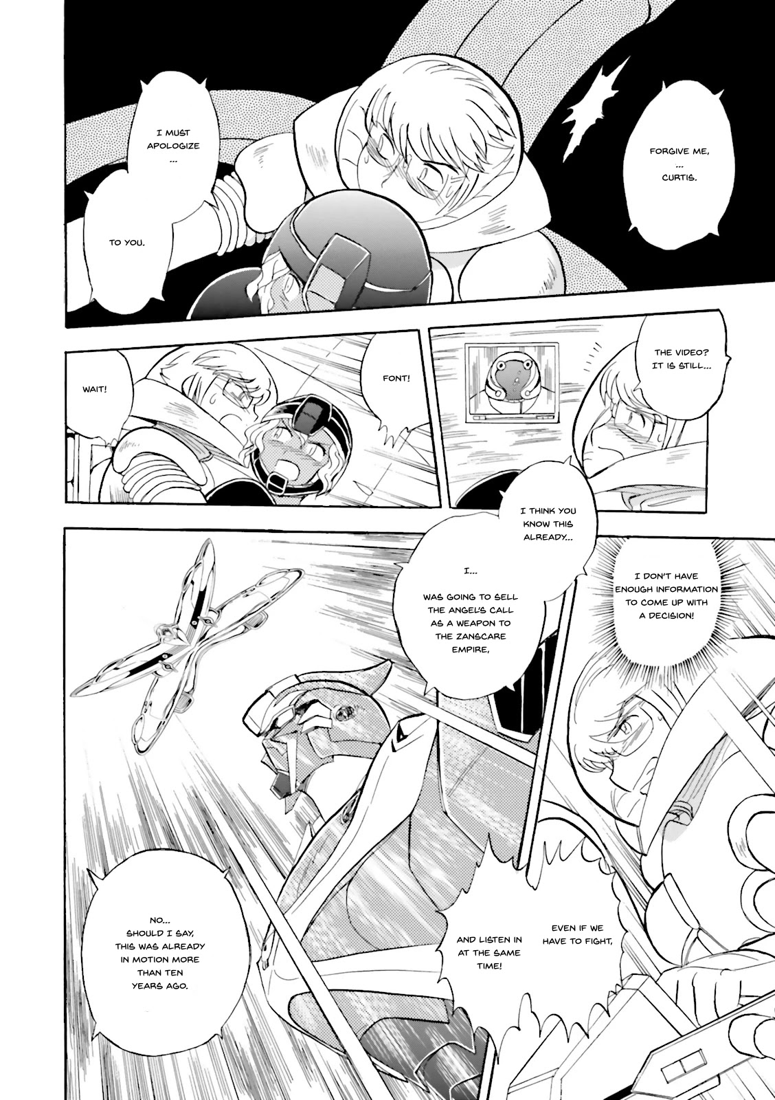 Kidou Senshi Crossbone Gundam Ghost Chapter 25 page 11 - Chapter 25: Trapped Betwene Fire And Destruction