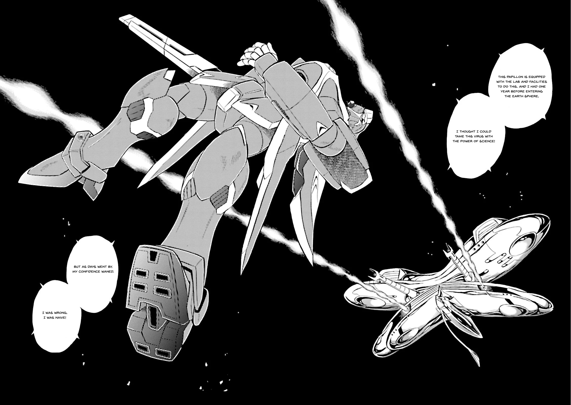 Kidou Senshi Crossbone Gundam Ghost Chapter 25 page 13 - Chapter 25: Trapped Betwene Fire And Destruction