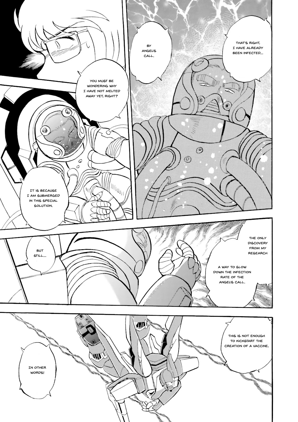Kidou Senshi Crossbone Gundam Ghost Chapter 25 page 15 - Chapter 25: Trapped Betwene Fire And Destruction