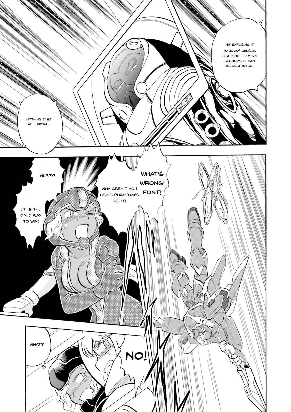 Kidou Senshi Crossbone Gundam Ghost Chapter 25 page 19 - Chapter 25: Trapped Betwene Fire And Destruction
