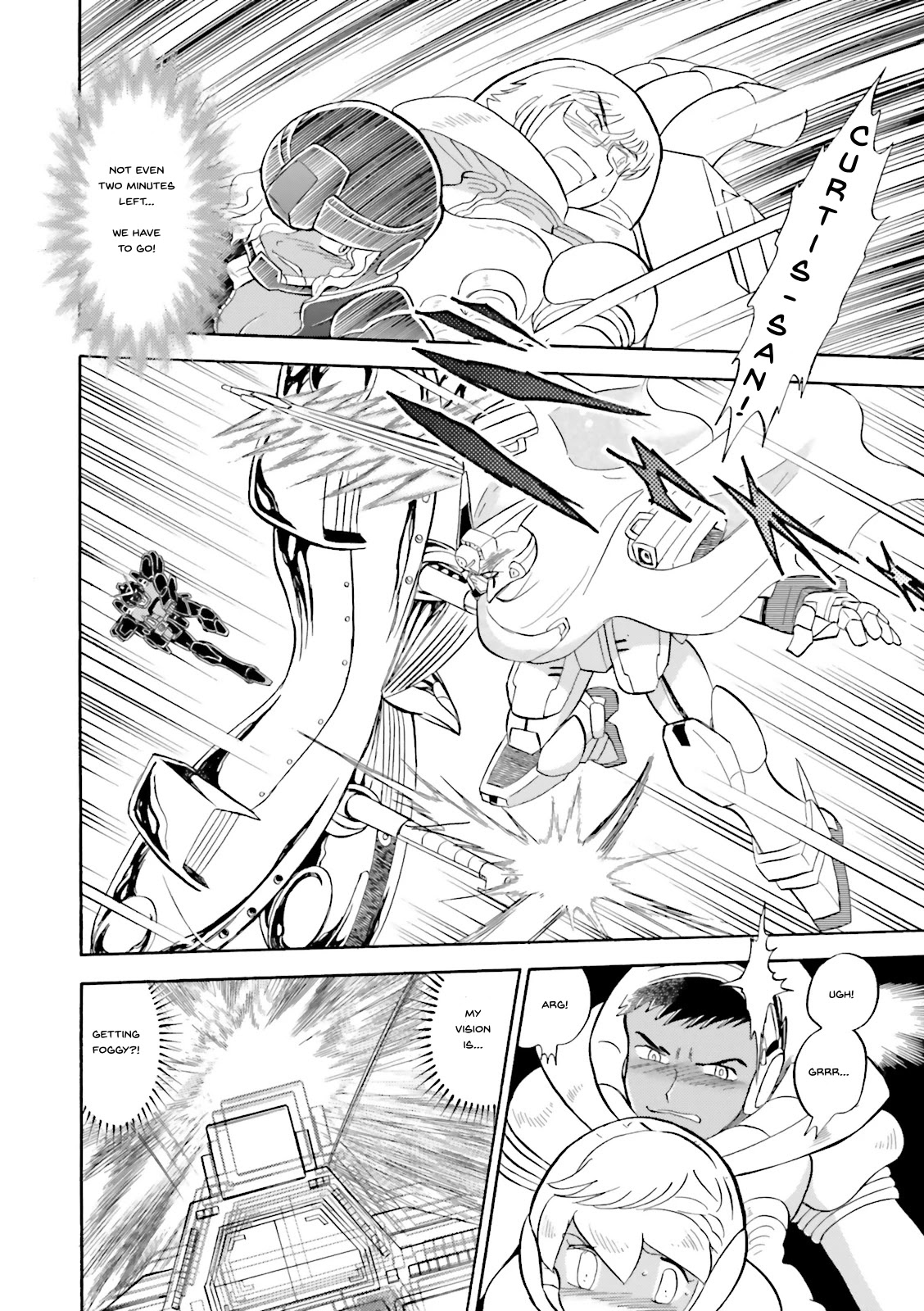 Kidou Senshi Crossbone Gundam Ghost Chapter 25 page 22 - Chapter 25: Trapped Betwene Fire And Destruction