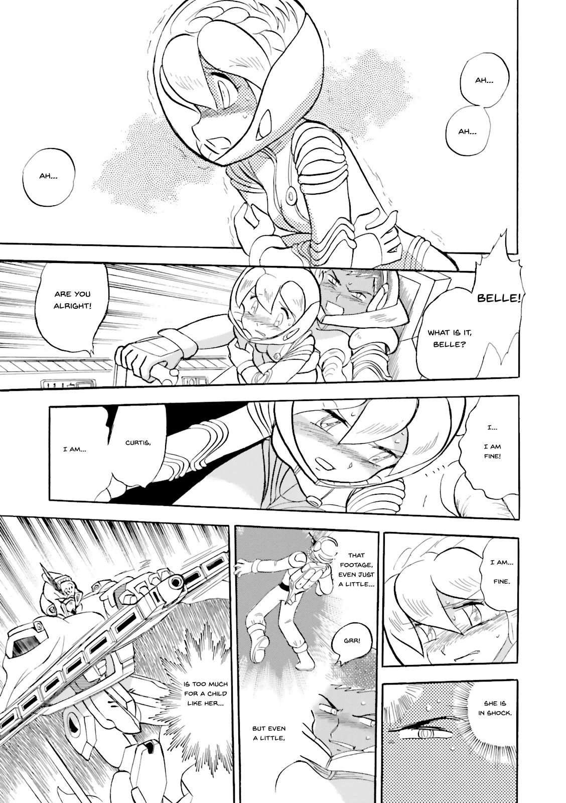 Kidou Senshi Crossbone Gundam Ghost Chapter 25 page 23 - Chapter 25: Trapped Betwene Fire And Destruction