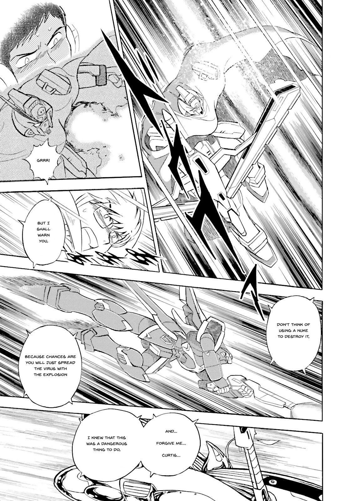 Kidou Senshi Crossbone Gundam Ghost Chapter 25 page 25 - Chapter 25: Trapped Betwene Fire And Destruction