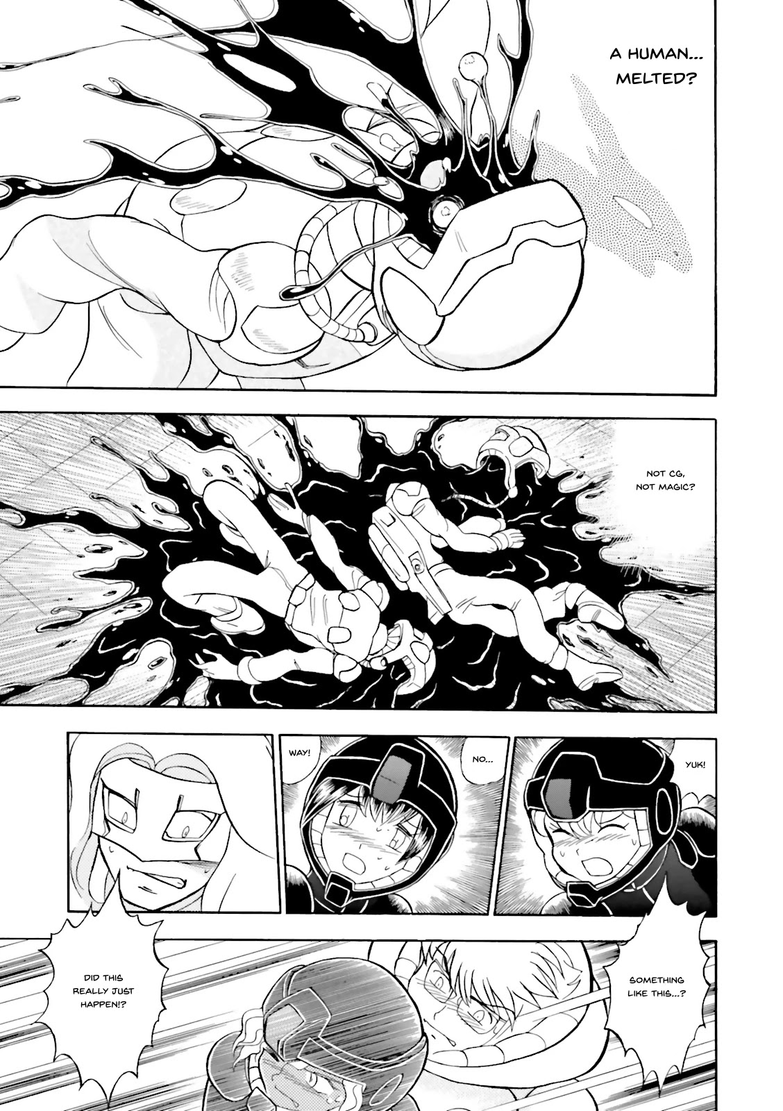 Kidou Senshi Crossbone Gundam Ghost Chapter 25 page 3 - Chapter 25: Trapped Betwene Fire And Destruction