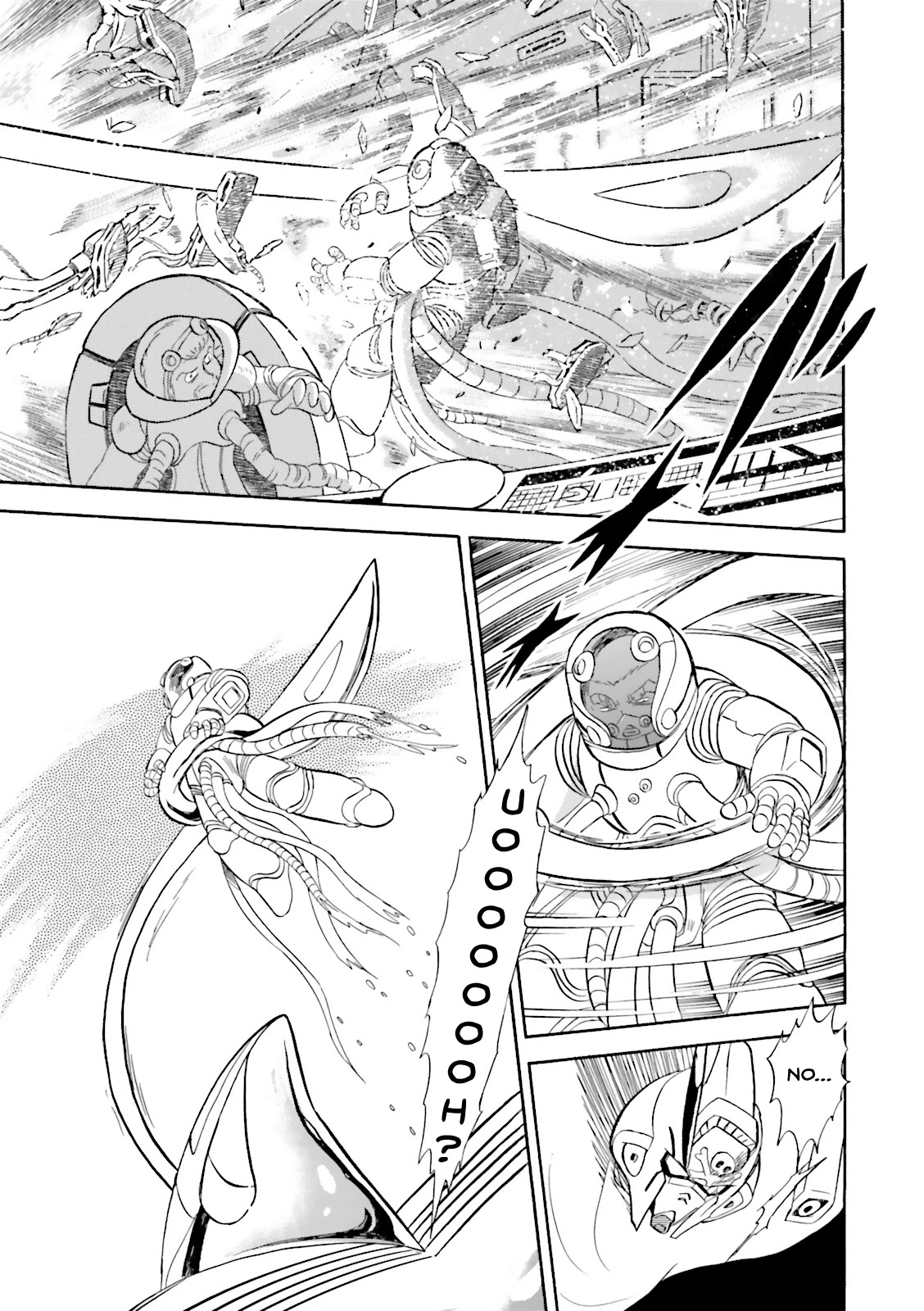 Kidou Senshi Crossbone Gundam Ghost Chapter 25 page 31 - Chapter 25: Trapped Betwene Fire And Destruction