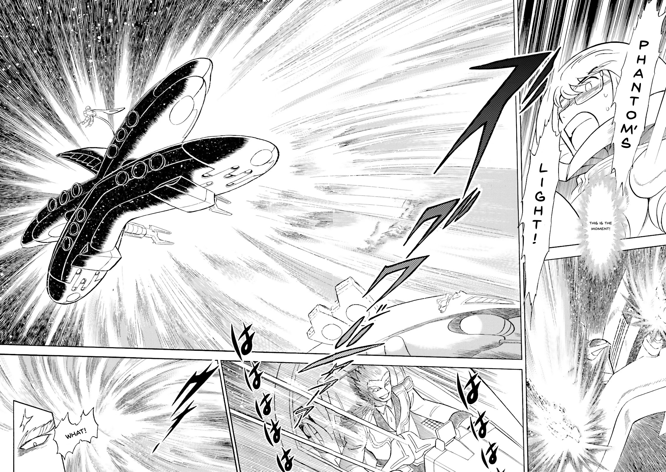 Kidou Senshi Crossbone Gundam Ghost Chapter 25 page 34 - Chapter 25: Trapped Betwene Fire And Destruction