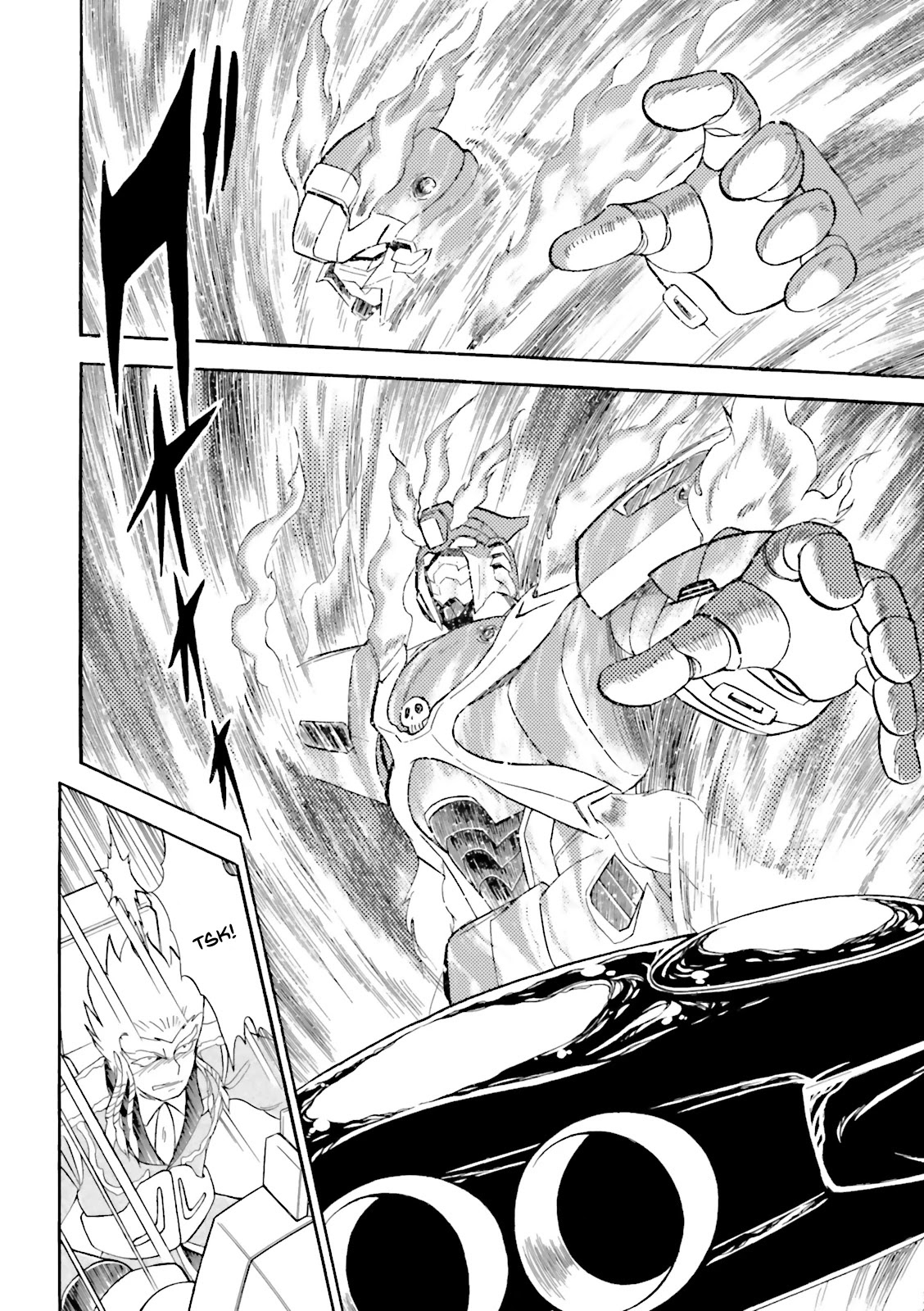 Kidou Senshi Crossbone Gundam Ghost Chapter 25 page 35 - Chapter 25: Trapped Betwene Fire And Destruction