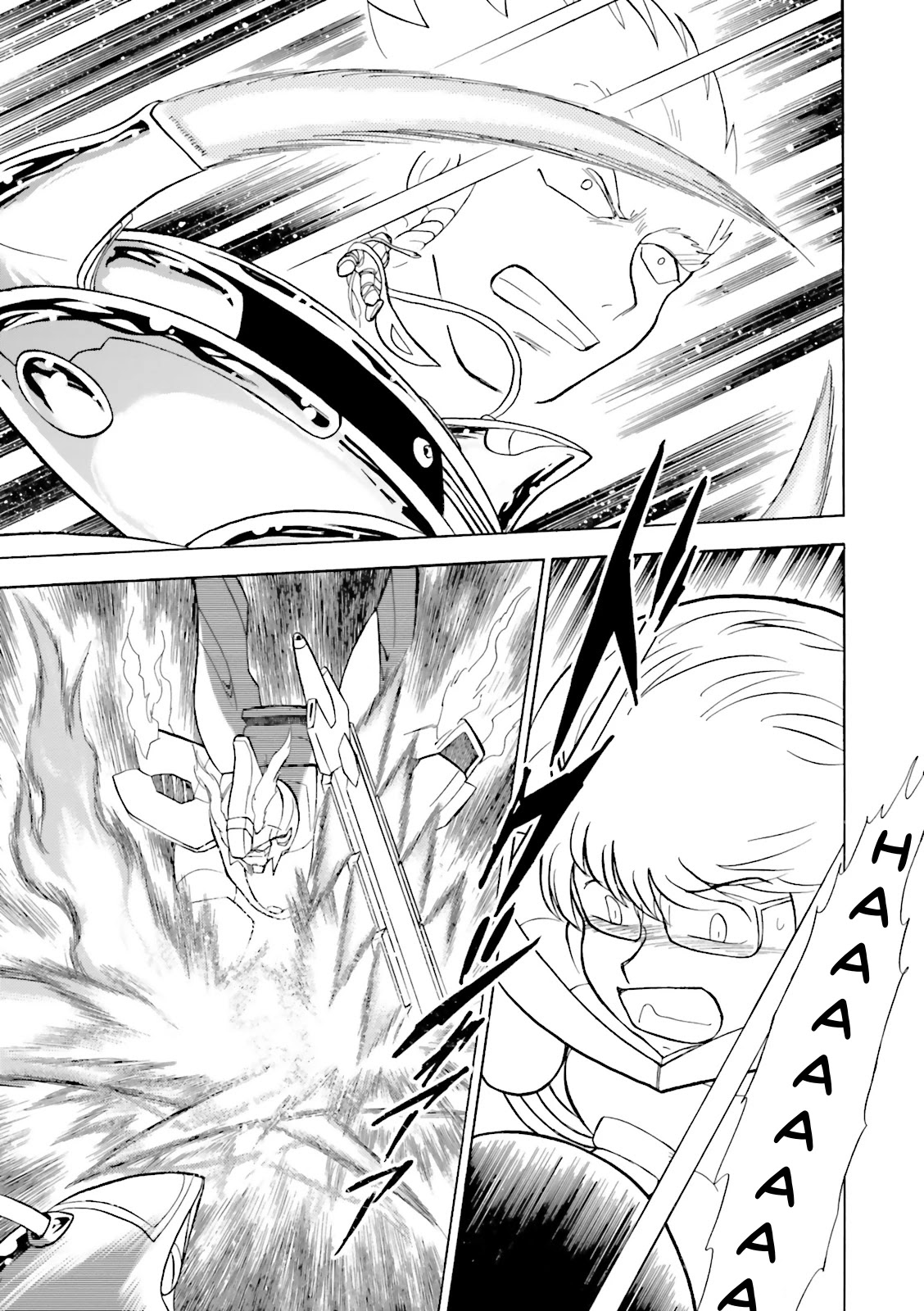 Kidou Senshi Crossbone Gundam Ghost Chapter 25 page 38 - Chapter 25: Trapped Betwene Fire And Destruction