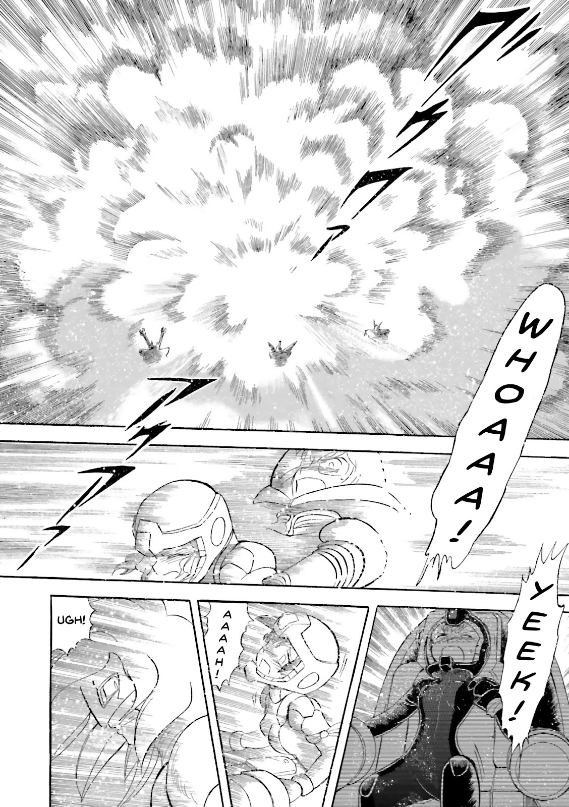Kidou Senshi Crossbone Gundam Ghost Chapter 26 page 13 - Chapter 26: In Hell