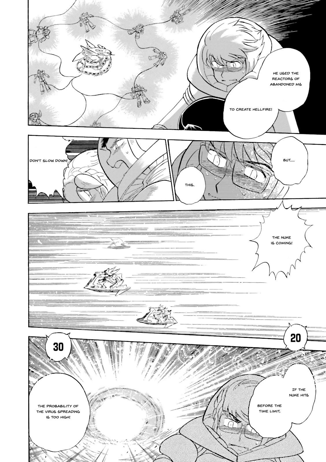 Kidou Senshi Crossbone Gundam Ghost Chapter 26 page 15 - Chapter 26: In Hell