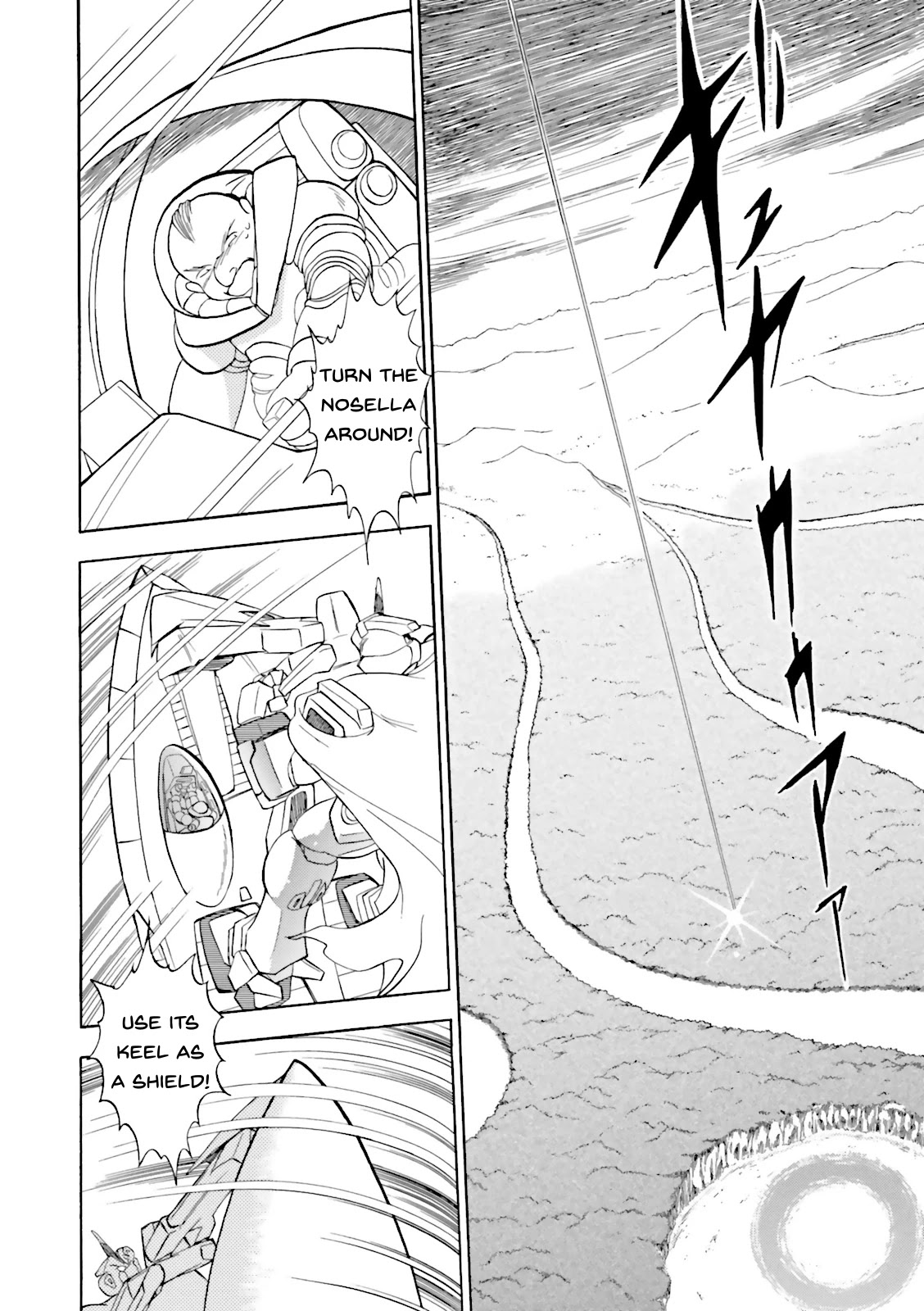 Kidou Senshi Crossbone Gundam Ghost Chapter 26 page 17 - Chapter 26: In Hell