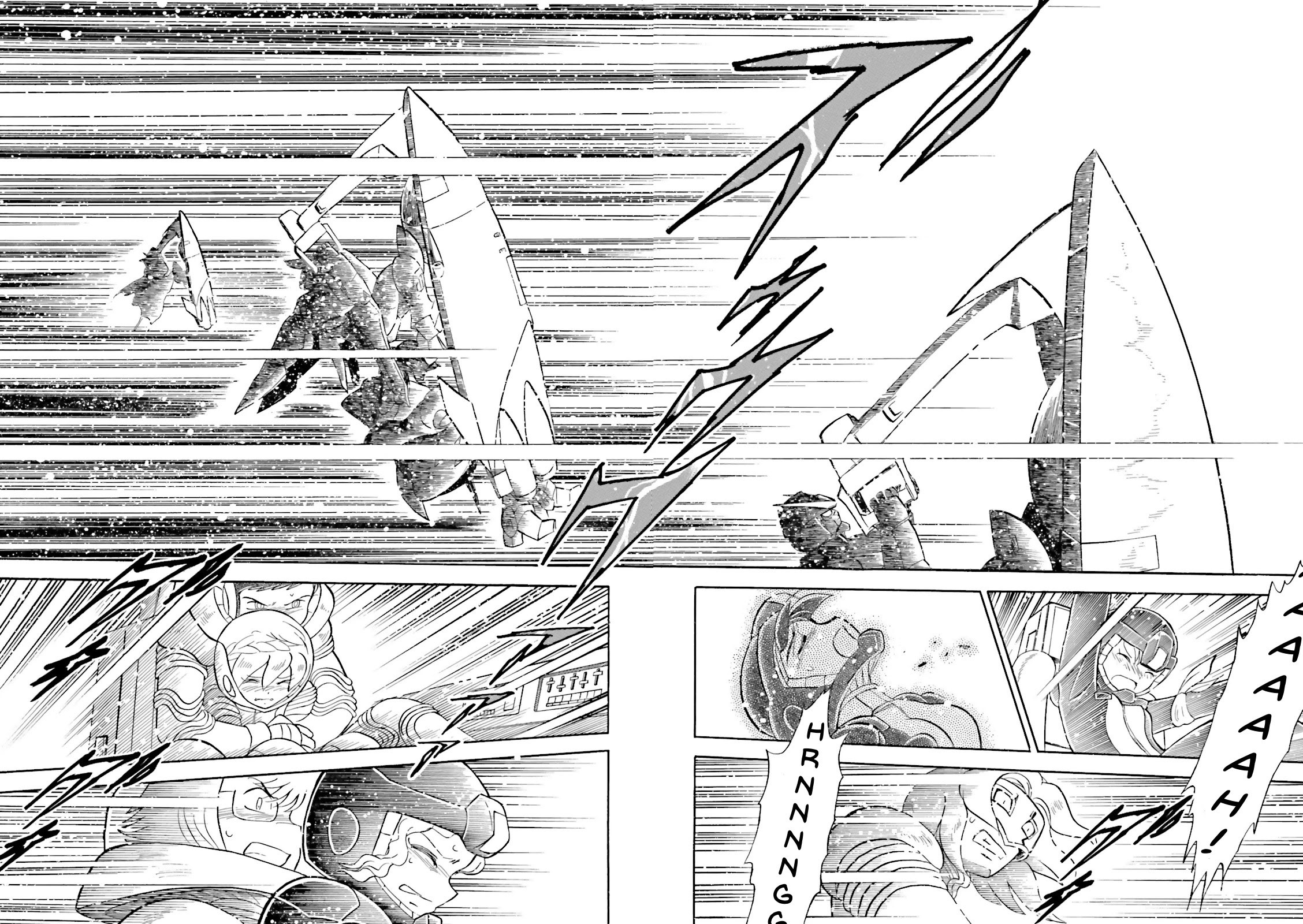 Kidou Senshi Crossbone Gundam Ghost Chapter 26 page 22 - Chapter 26: In Hell