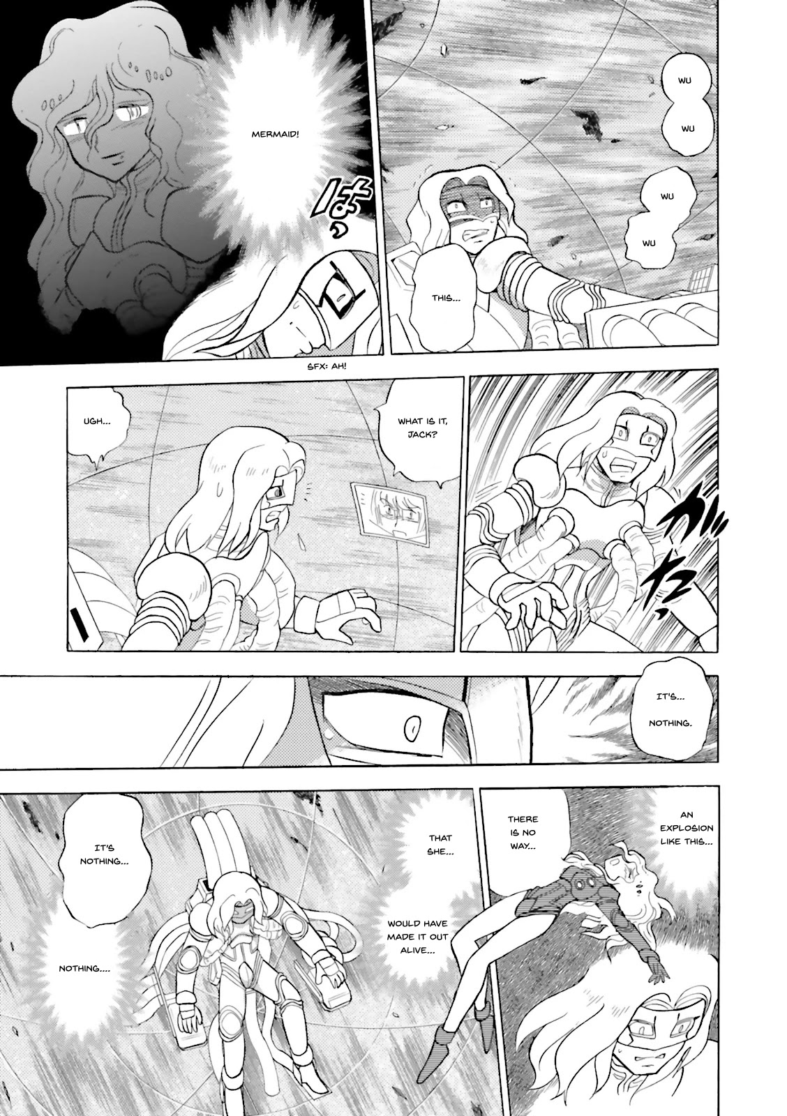 Kidou Senshi Crossbone Gundam Ghost Chapter 26 page 28 - Chapter 26: In Hell