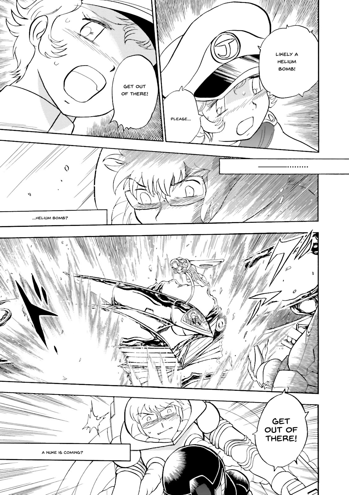 Kidou Senshi Crossbone Gundam Ghost Chapter 26 page 3 - Chapter 26: In Hell