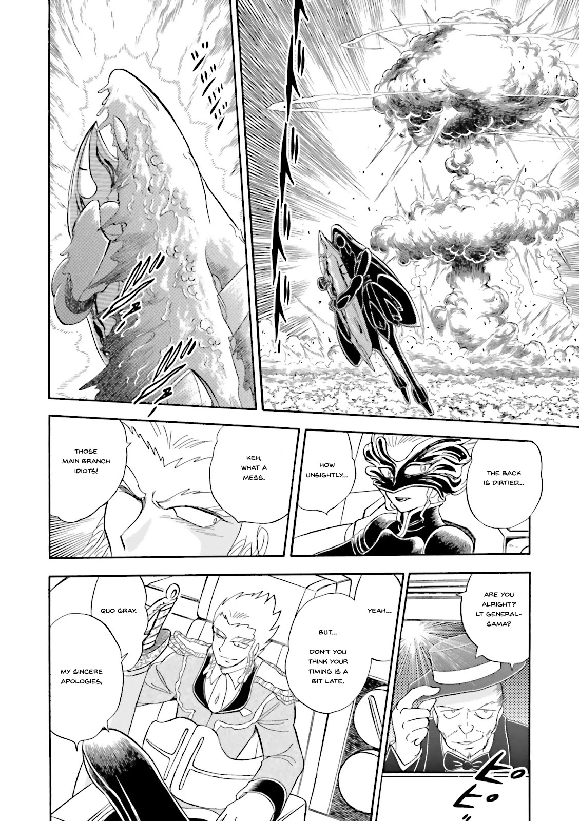 Kidou Senshi Crossbone Gundam Ghost Chapter 26 page 31 - Chapter 26: In Hell